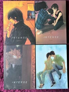 INTENSE Manga Set Volumes 1-4